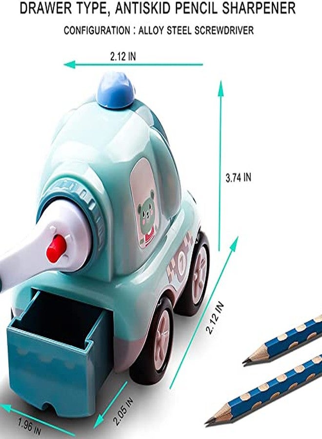 NVF Toys Fancy Unique Shape Pencil Table Sharpener with Attractive Design and Looks (FVN-148) - Image 4